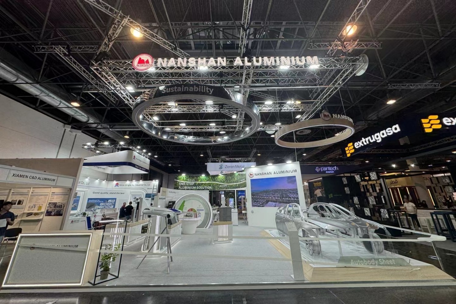 Nanshan Aluminum блестяще выступила на Немецкой выставке алюминиевой промышленности 2024 года